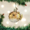 Old World Christmas Pufferfish Ornament 2 Old World Christmas Pufferfish Ornament