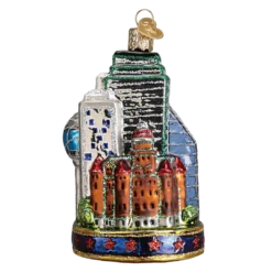 Old World Christmas Dallas City Ornament