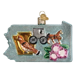 Old World Christmas State Of Pennsylvania Ornament