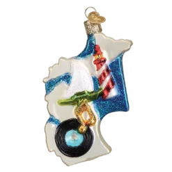 Old World Christmas State Of Michigan Ornament