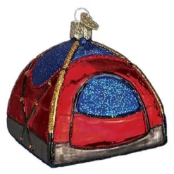 Old World Christmas Dome Tent Camping Ornament