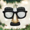 Old World Christmas Funny Face Glasses Ornament