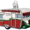 Old World Christmas Travel Trailer Ornament 1 Old World Christmas Travel Trailer Ornament