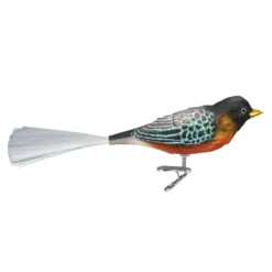 Old World Christmas Robin Ornament Clip