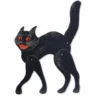 Beistle Jointed Scratch Cat Beistle Vintage Halloween 2 Beistle Jointed Scratch Cat Beistle Vintage Halloween