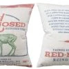 Primitives By Kathy Red Nosed Reindeer Feed Pillow Christmas