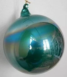 Winward Jim Marvin Green Blue Pearl Glass Ornaments Jim Marvin Ornaments