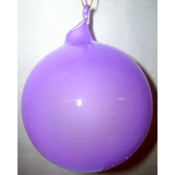 Winward Jim Marvin Ornaments Jim Marvin Lavender Bubblegum Glass Ornaments