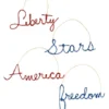 Bethany Lowe Cursive Americana Word Ornaments 1 Bethany Lowe Cursive Americana Word Ornaments