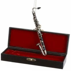 Kurt Adler Bass Clarinet Ornament Christmas