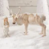 Bethany Lowe New! Snow Day Play With Caribou