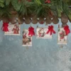 Bethany Lowe Traditional Christmas Postcard Ornaments