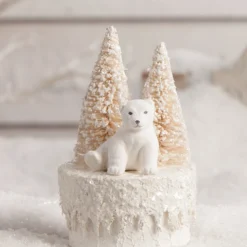 Bethany Lowe Winter Bear On Box New!