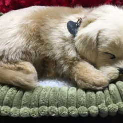 TheHolidayBarn.com New! Breathing Golden Retriever Puppy