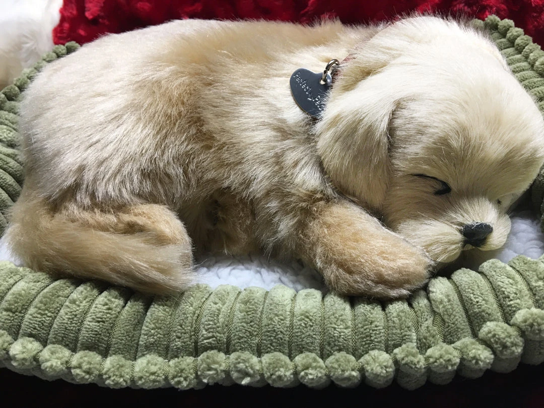 TheHolidayBarn.com New! Breathing Golden Retriever Puppy 3 TheHolidayBarn.com New! Breathing Golden Retriever Puppy