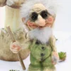 TheHolidayBarn.com New! Old Troll With Walking Stick, Large