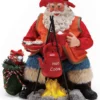 Enesco New! Camping Santa With Campfire 2 Enesco New! Camping Santa With Campfire