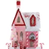Cody Foster Candy Cane Cottage Putz House New!