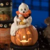 Bethany Lowe New! Candy Corn Ghost 1 Bethany Lowe New! Candy Corn Ghost