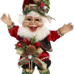 New! Mark Roberts Christmas Caroling Elf - 10"