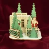 Ginger Cottages Christmas Tree Lot Ornament New!