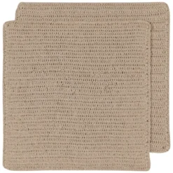 TheHolidayBarn.com New! Crocheted Dishcloths, Sandstone