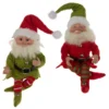 Raz New! Cute Posable Elves 2 Raz New! Cute Posable Elves