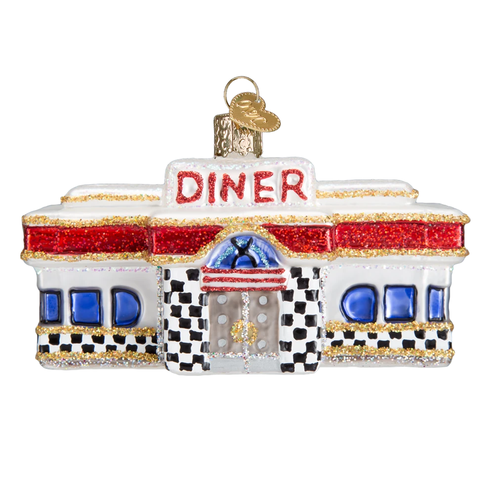 Old World Christmas Diner Ornament 4 Old World Christmas Diner Ornament