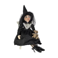 Joe Spencer Elenora Witch With Rat Doll