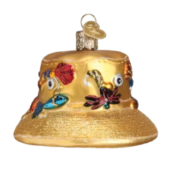 Old World Christmas Fisherman's Hat Ornament
