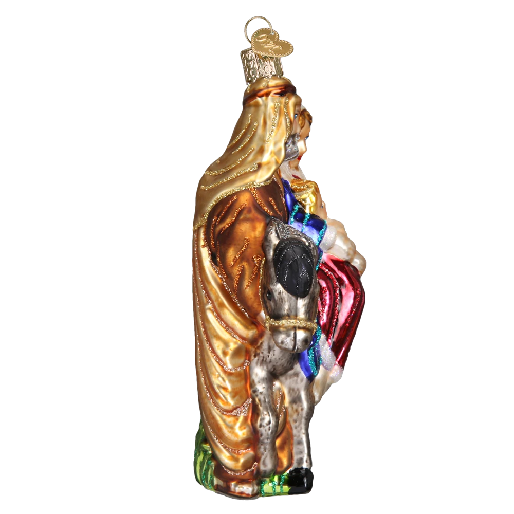 Old World Christmas Flight To Egypt Ornament 6 Old World Christmas Flight To Egypt Ornament