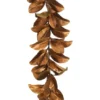 TheHolidayBarn.com Golden Bronze Magnolia Garland New!