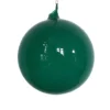 TheHolidayBarn.com Jim Marvin Emerald Green Bubblegum Glass Ornaments New!