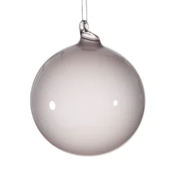 Winward New! Jim Marvin Grey Bubblegum Glass Ornaments