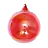 TheHolidayBarn.com Jim Marvin Red Bottle Glass Ball Ornaments New!