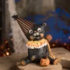 Bethany Lowe Jinx Halloween Cat In Party Hat