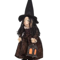 Joe Spencer Ebony Witch Doll New!