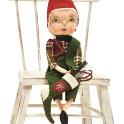 Joe Spencer Ezra Santa's Helper Doll