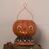 Bethany Lowe Magic Pumpkinny Lantern, Paper Mache New! 2 Bethany Lowe Magic Pumpkinny Lantern, Paper Mache New!