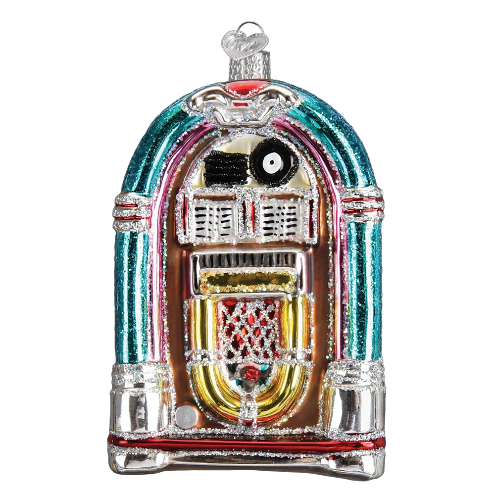 Old World Christmas Jivin' Jukebox Ornament 4 Old World Christmas Jivin' Jukebox Ornament