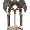 Katherine's Collection New! Medieval Skull & Dragon Candle Holder