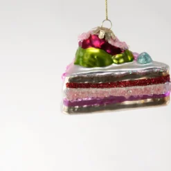 Katherine's Collection Luscious Layered Cake Slice Ornament