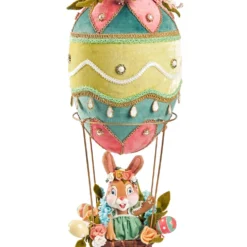 Katherine's Collection New! Up, Up And Away Balloon With Bunny Rabbit