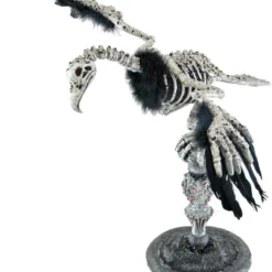 Katherine's Collection Vulture Skeleton On Staff