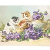 Ernst Freihoff Kitty Cat Playtime Postcard Easter 2 Ernst Freihoff Kitty Cat Playtime Postcard Easter