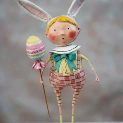 New! Lori Mitchell Hippity Hoppity Figurine