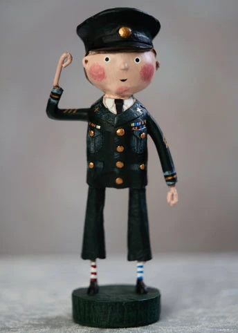 New! Lori Mitchell Proud To Serve Figurine 3 New! Lori Mitchell Proud To Serve Figurine