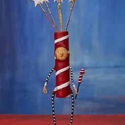 Sparky Firecracker Figurine - Lori Mitchell