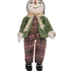 Joe Spencer Lucas Snowman Doll New! 2 Joe Spencer Lucas Snowman Doll New!