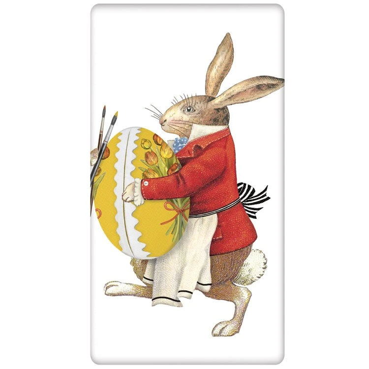 Mary Lake-Thompson Rabbit Decorator Flour Sack Towel 3 Mary Lake-Thompson Rabbit Decorator Flour Sack Towel